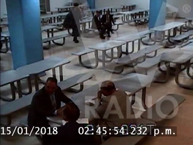 Así fue el ingreso ilegal a la Picota de Joaquín Pérez al pabellón de extraditables. Foto: La Wcon Julio Sánchez Cristo