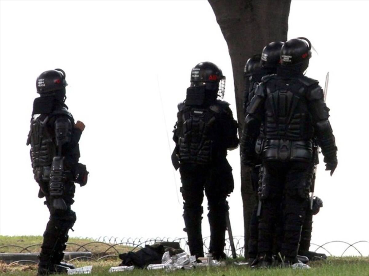 Gobierno fortalecerá el Esmad y creará frentes de seguridad ciudadana