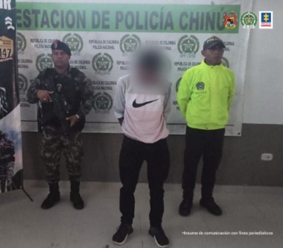  A la cárcel hombre señalado de abusar de una menor de 6 años en Chimá, Córdoba. Foto: Fiscalía.