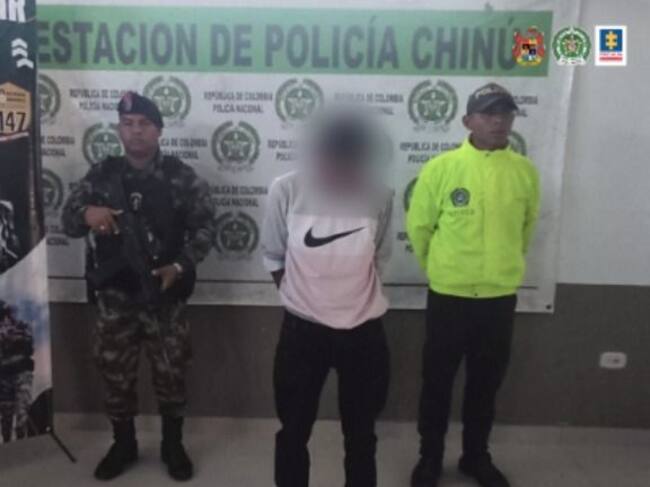 A la cárcel hombre señalado de abusar de una menor de 6 años en Chimá, Córdoba. Foto: Fiscalía.