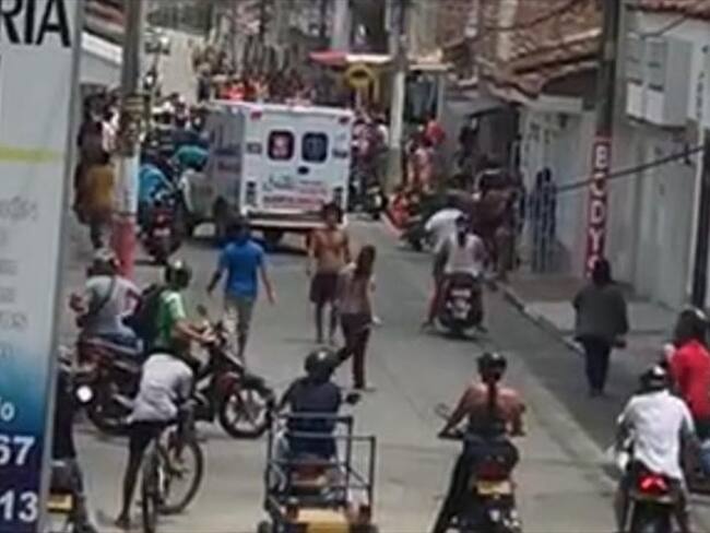 El hecho ocurrió en la mañana de este miércoles 22 de abril. Foto: Cortesía