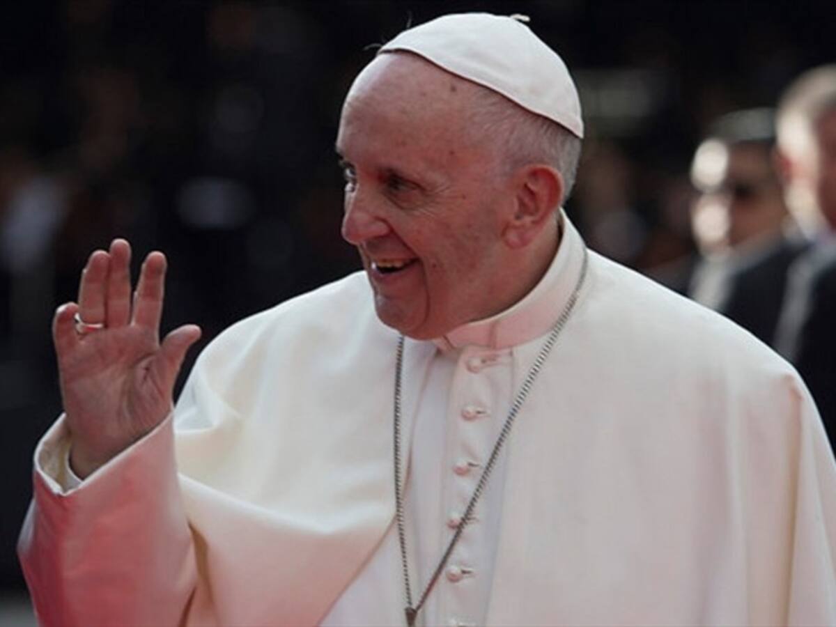 El papa Francisco le dice a los colombianos que no pierdan la esperanza