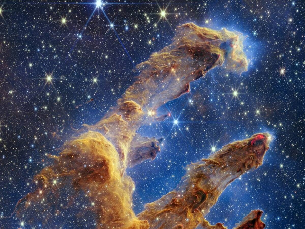 Nueva foto del James Webb deja ver Los Pilares de la Creación llenos de estrellas