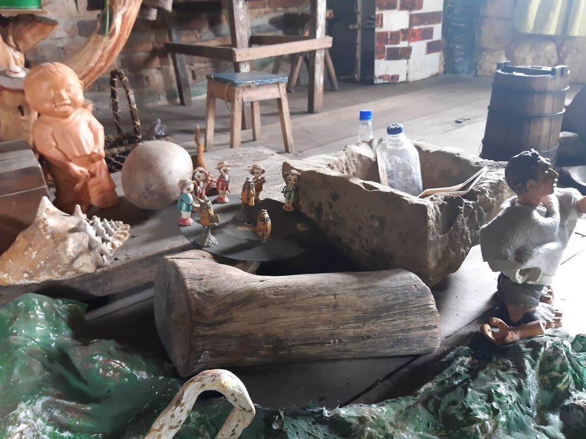 La cebolla uno de los principales productos de Aquitania hace parte de la exposición. Foto: W Radio 