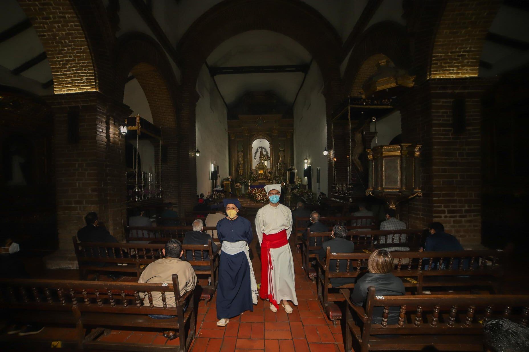 En las procesiones se cumplirá los protocolos de bioseguridad. Crédito: Junta Permanente Pro-Semana Santa