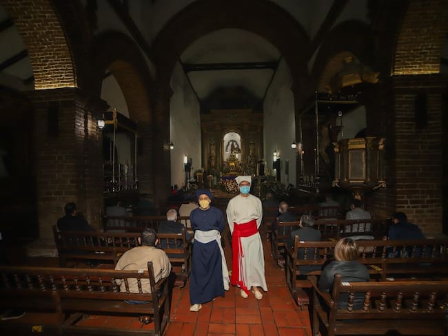 En las procesiones se cumplirá los protocolos de bioseguridad. Crédito: Junta Permanente Pro-Semana Santa