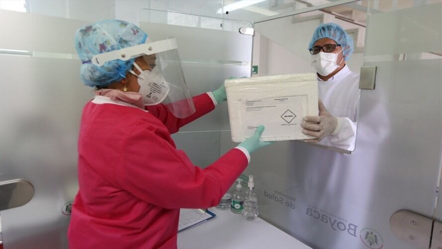 El virus deja 20 fallecidos y 317 pacientes recuperados.. Foto: Gobernación de Boyacá