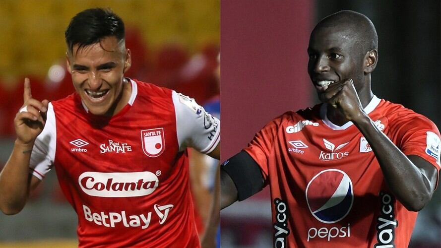 Santa Fe vs América: Datos y estadísiticas de la final. Foto: Colprensa - Dimayor