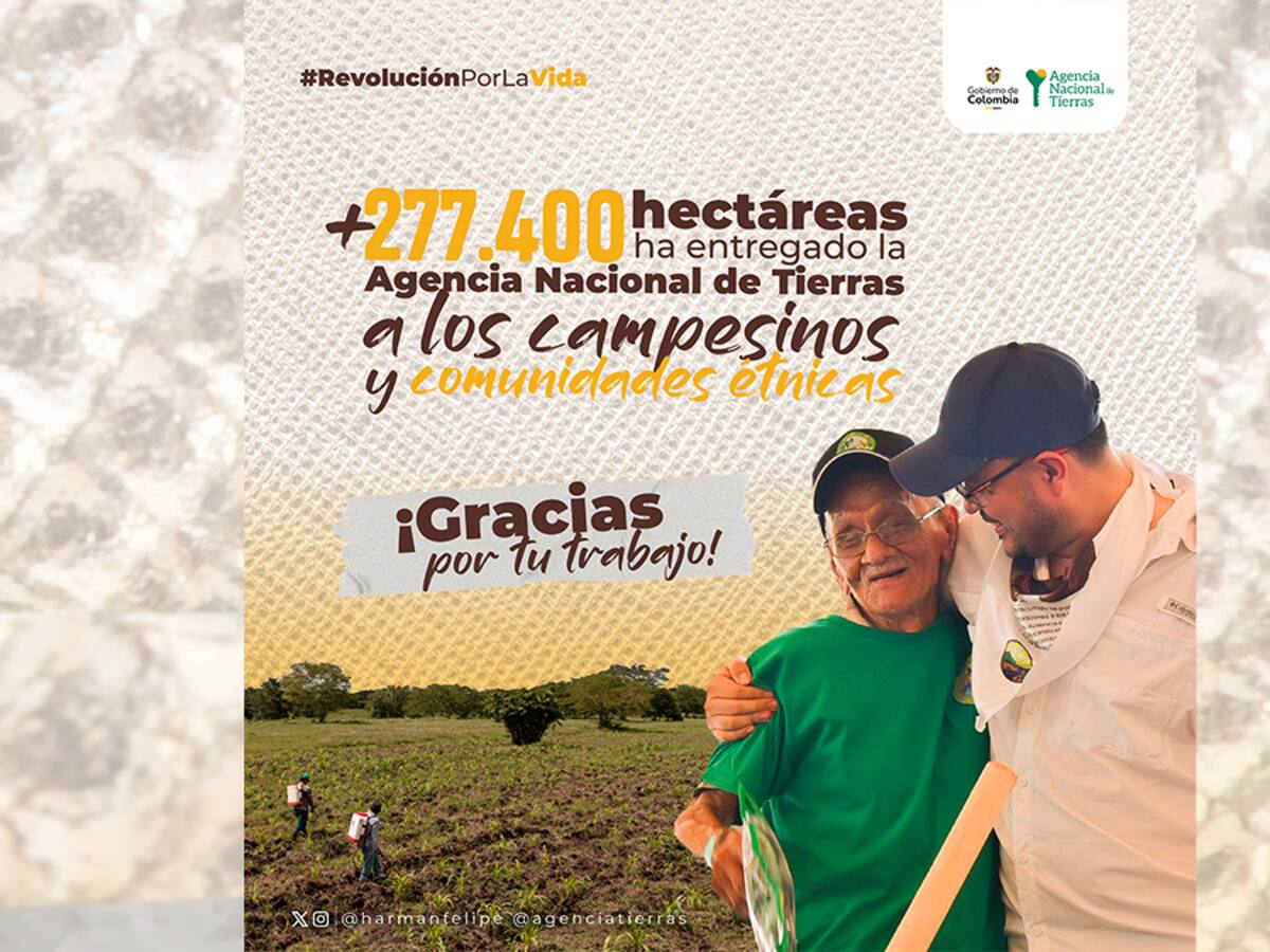 Agencia Nacional de Tierras entrega predio a campesinos de Ayapel para el desarrollo rural