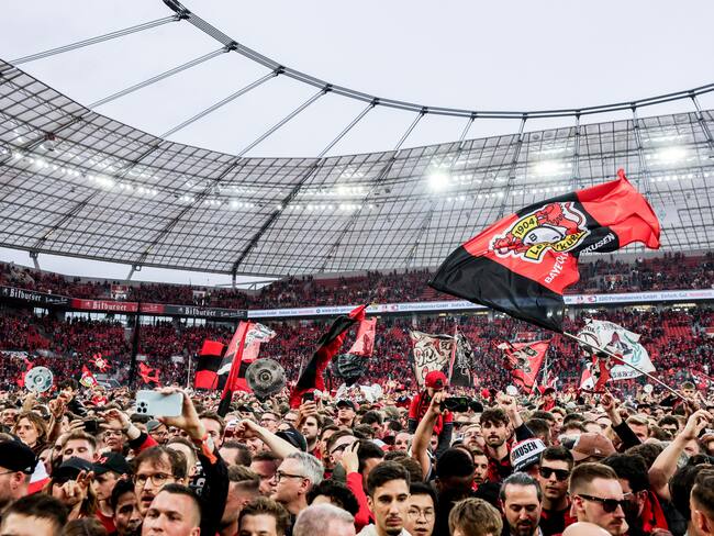 Bayer Leverkusen Vs Werder Bremen, Bundesliga. Foto: EFE/EPA/CHRISTOPHER NEUNDORF CONDITIONS - ATTENTION: The DFL regulations prohibit any use of photographs as image sequences and/or quasi-video.