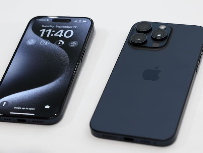 El nuevo iPhone 15 revelado por Apple. (Foto: Justin Sullivan/Getty Images)