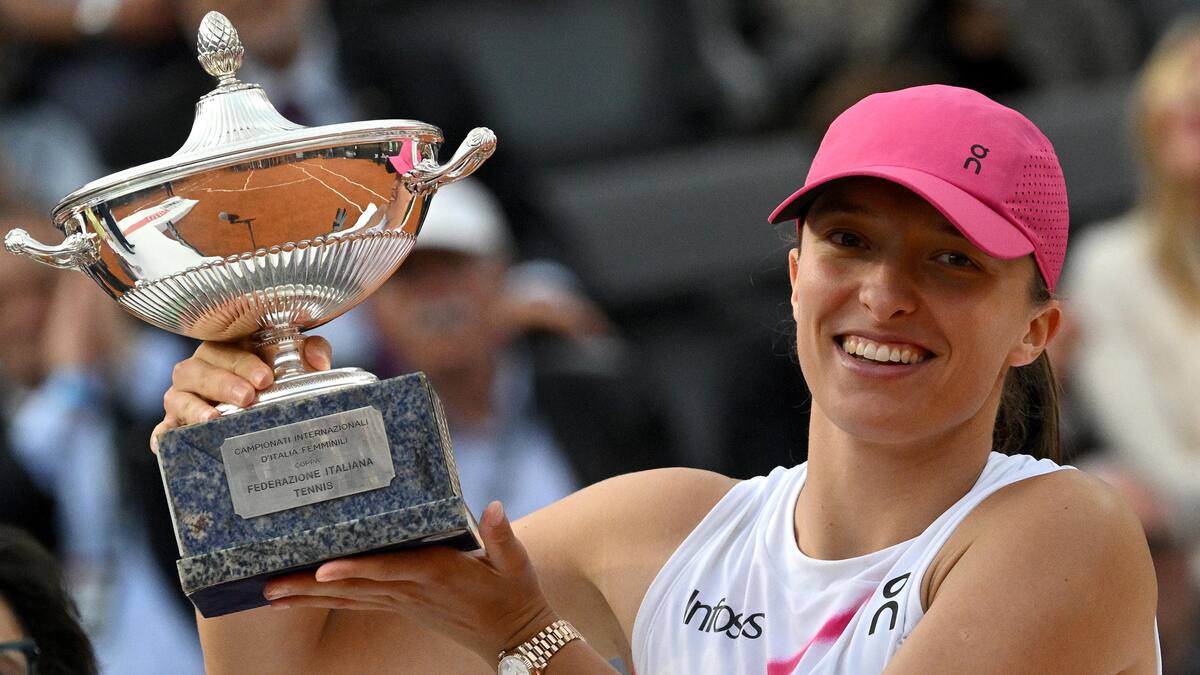 La polaca Iga Swiatek gana por tercera vez el Masters 1000 de Roma