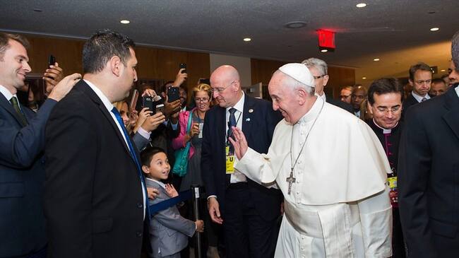 Cada vez se acerca más la fecha en que el Papa Francisco llegue a Colombia, evento que ha sido considerado por muchos como el más importante del año en el país.. Foto: Colprensa