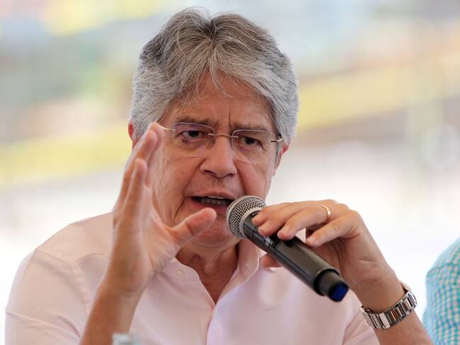 Presidente de Ecuador Guillermo Lasso. (Photo by Felipe Stanley/Agencia Press South/Getty Images)