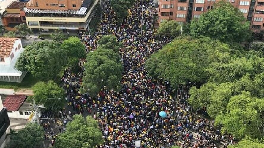 Paro Bucaramanga . Foto: suministrada.