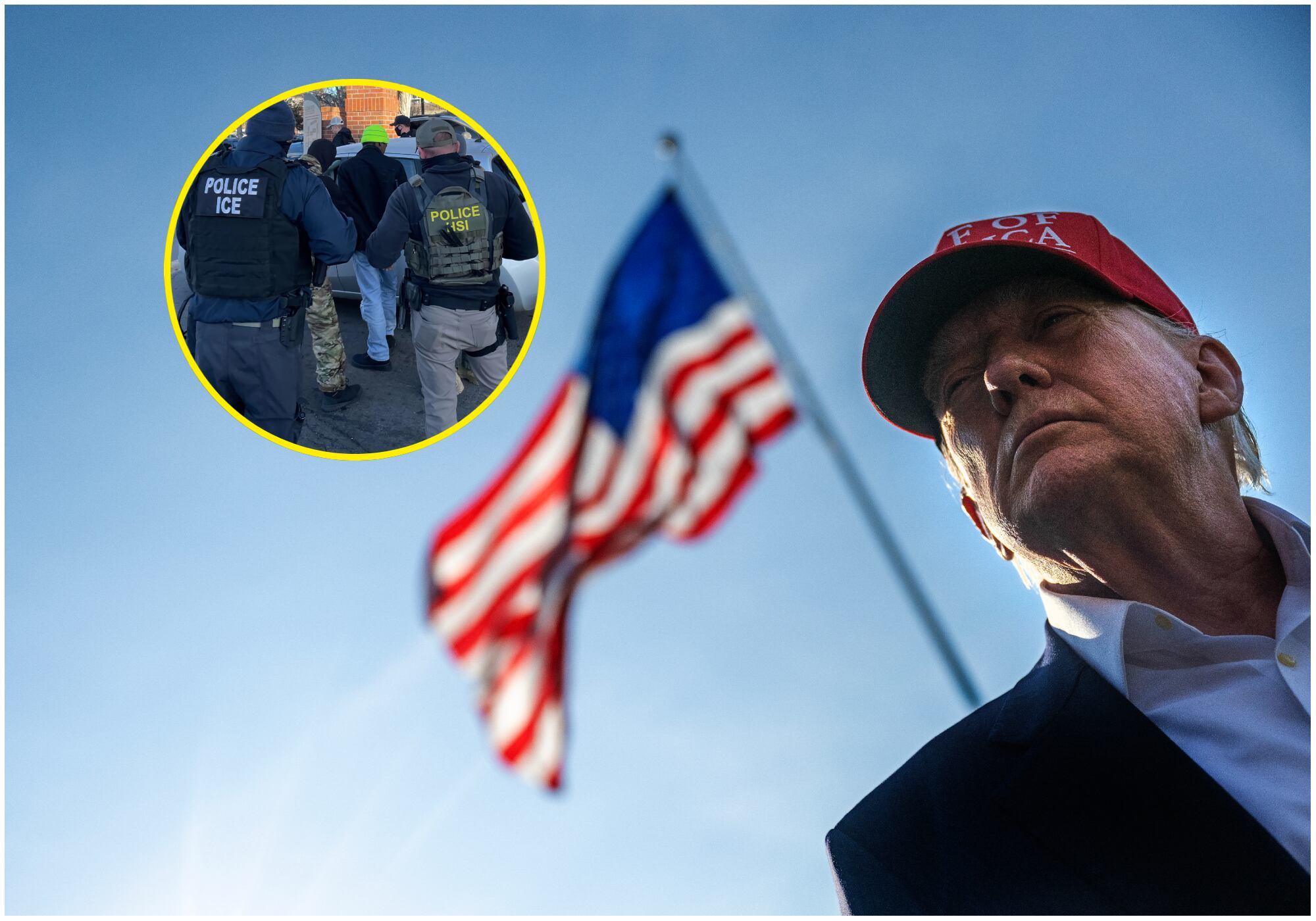 El Gobierno de Trump inició operativos migratorios en Chicago y Boston. Foto: Getty Images/ EFE.