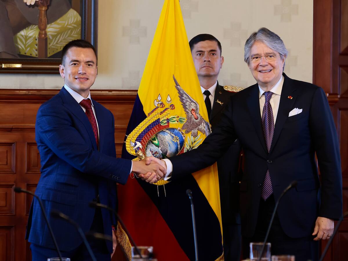 Daniel Noboa jura como presidente de Ecuador y sucede a Guillermo Lasso