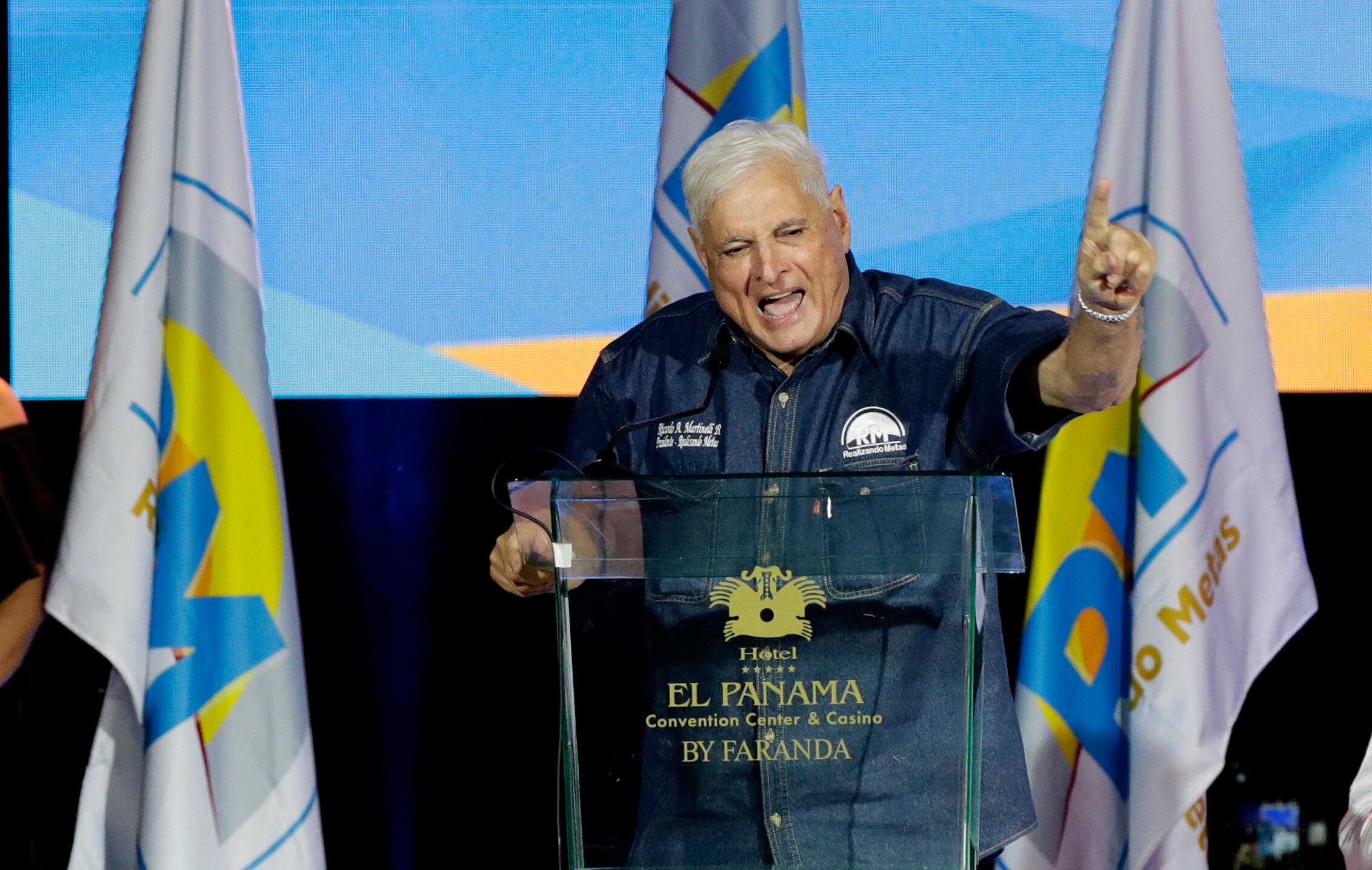 Expresidente panameño Ricardo Martinelli. Foto: EFE/ Bienvenido Velasco