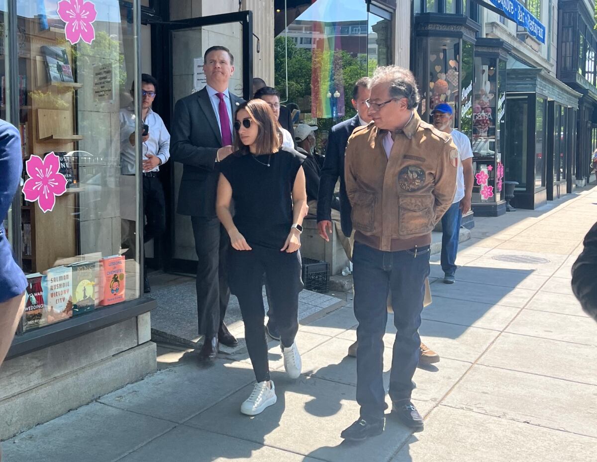 Gustavo Petro en Washington | Foto: W Radio