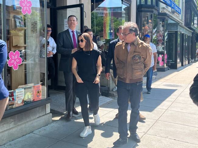 Gustavo Petro en Washington | Foto: W Radio