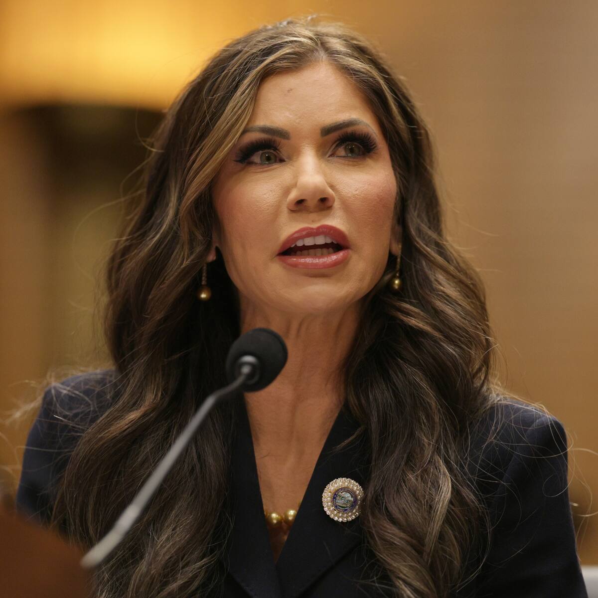 Secretaria de Seguridad de Trump llegó a Argentina para encuentro con Milei