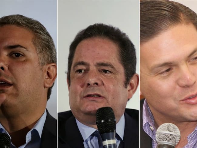 Pinzón, Duque, Vargas Lleras. Foto: Colprensa