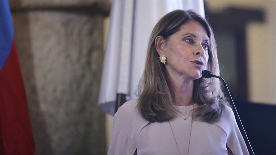 La vicepresidenta Marta Lucía Ramírez denunció por difamación al periodista Jeremy McDermott de InSight Crime. Foto: Colprensa