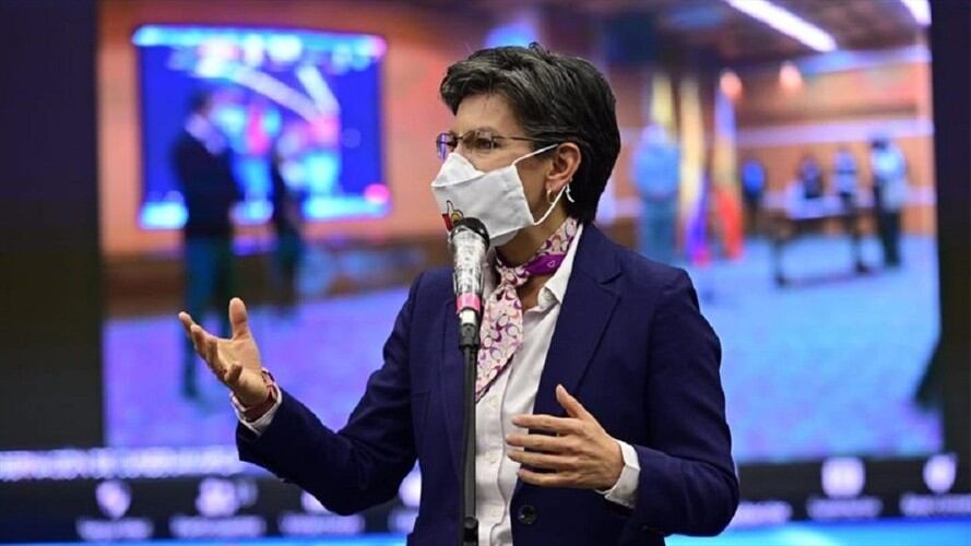 Claudia López. Foto: Twitter: @ClaudiaLopez