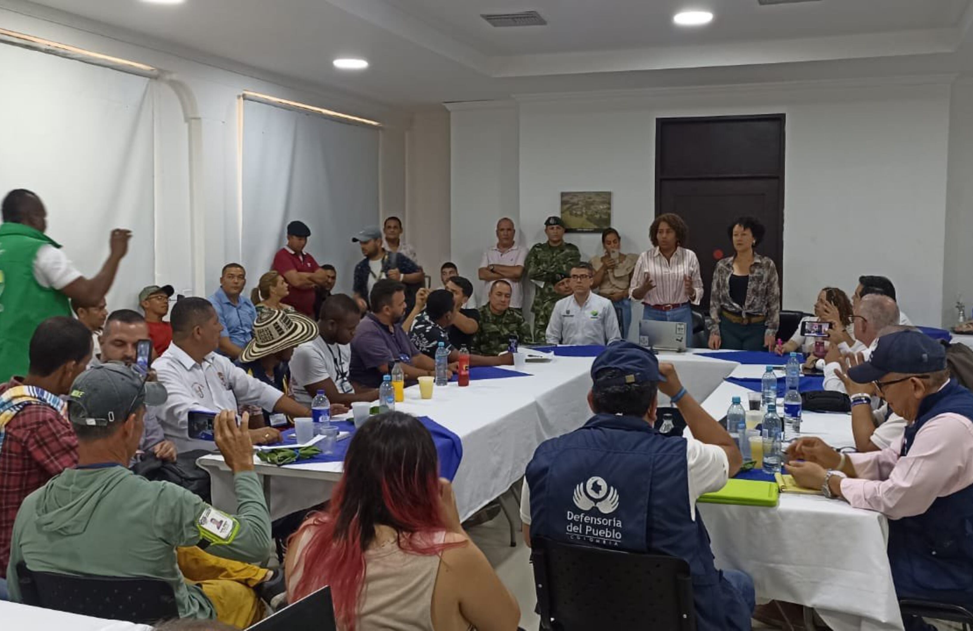 Bloqueos Bajo Cauca Antioqueño. Foto: Colprensa.