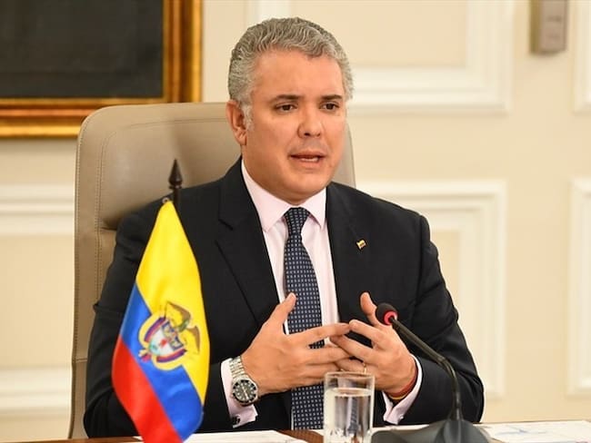Presidente de Colombia, Iván Duque . Foto: Colprensa