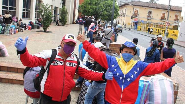 Una vez se expida la resolución, los migrantes venezolanos podrán hacer el proceso a través de la página web de Migración Colombia.. Foto: Colprensa-Leonardo Castro