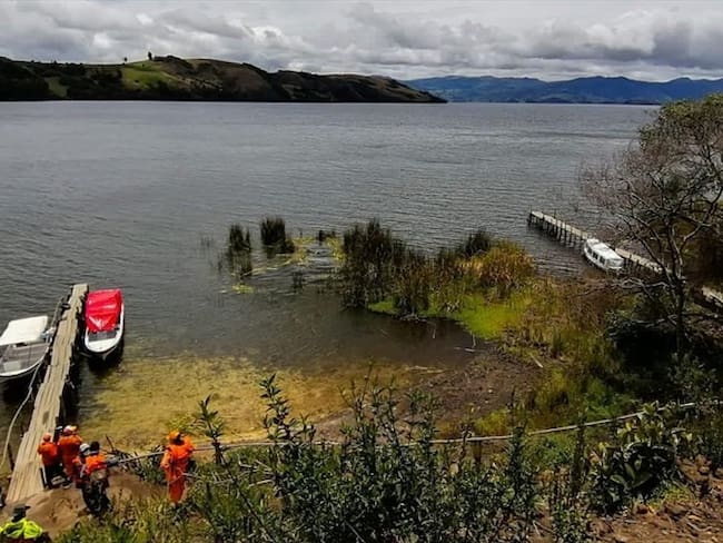 El Lago de Tota provee agua a más de 270 mil habitantes de seis municipios de Boyacá.. Foto: Corpoboyacá