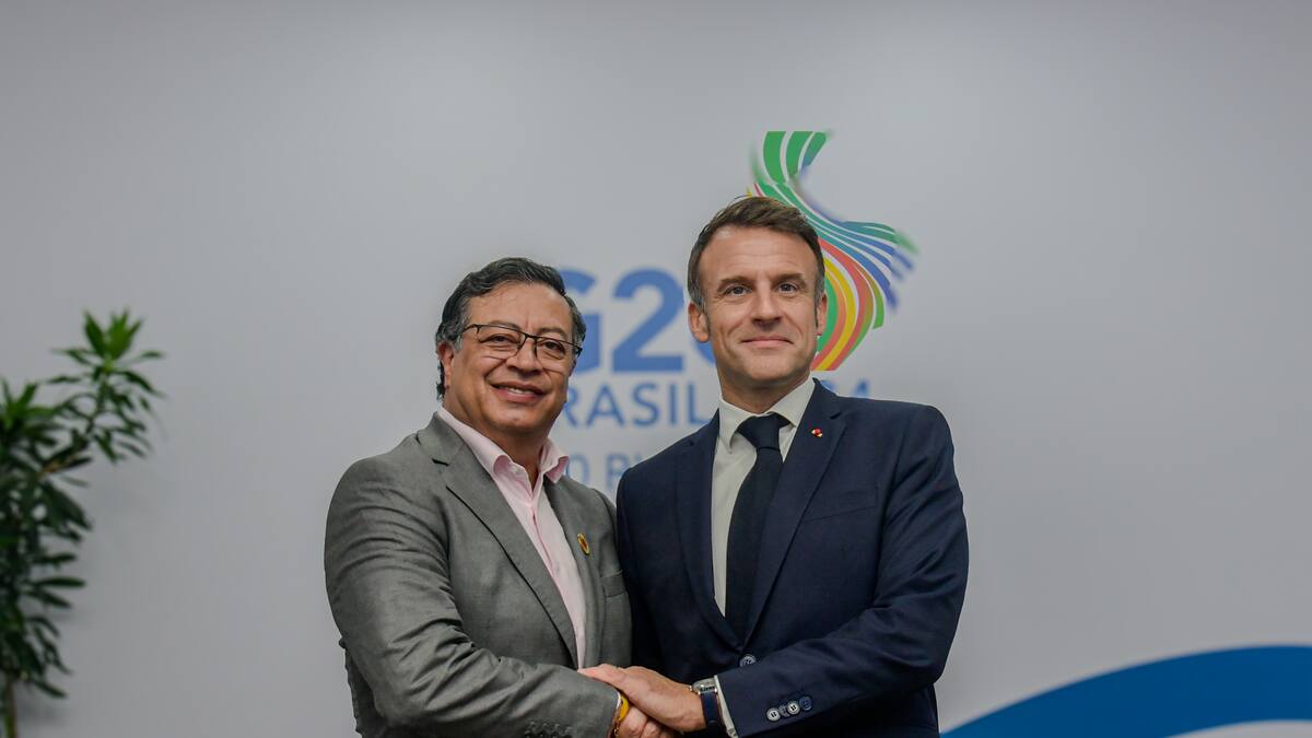 Petro y Macron se reunieron en el G20: hablaron de la adquisición de una nueva flota aérea
