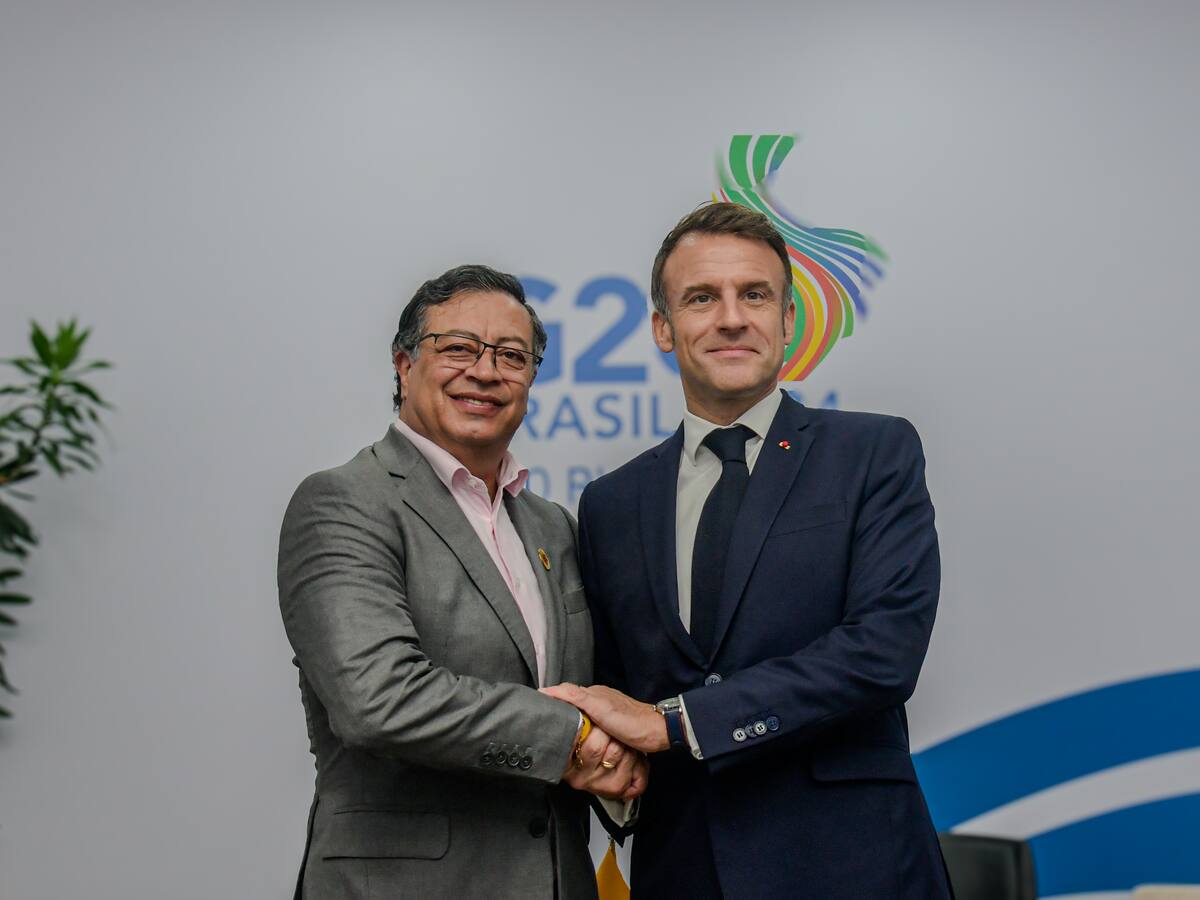 Petro y Macron se reunieron en el G20: hablaron de la adquisición de una nueva flota aérea