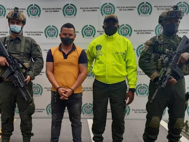 Eider Emiro Bolaños es acusado de participar en la masacre de cinco personas en el corregimiento de El Mango . Foto: Fiscalía