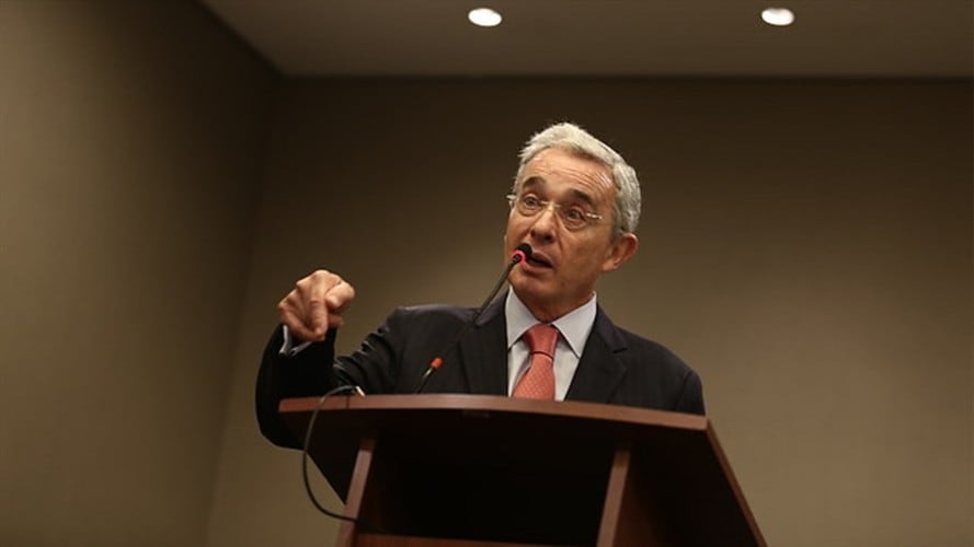 Álvaro Uribe. Foto: Colprensa