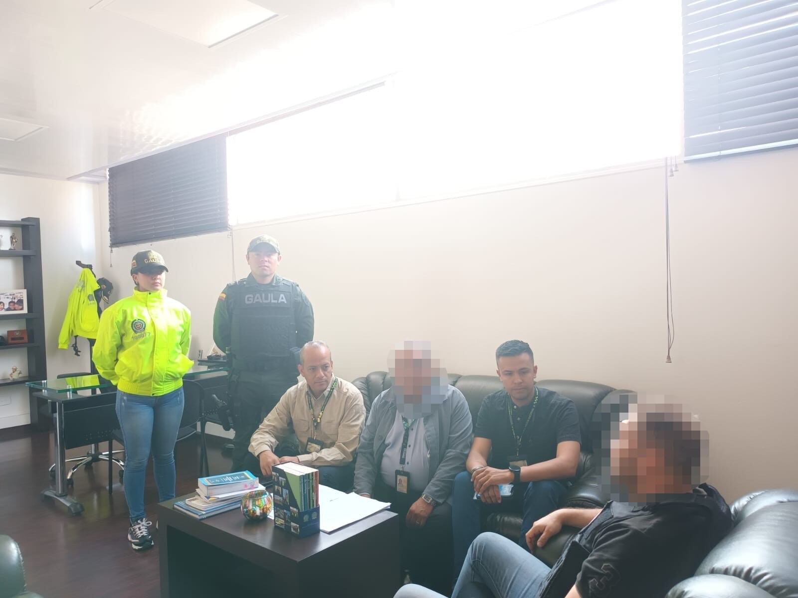 Encuentran a comerciante secuestrado en Chía. Foto: Cortesía Policía Nacional.
