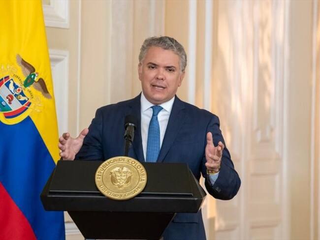 Mientras que la Minga Indígena avanza hacia Bogotá, el presidente Iván Duque aseguró que su Gobierno ha escuchado a todos los sectores del país. Foto: Presidencia de la República