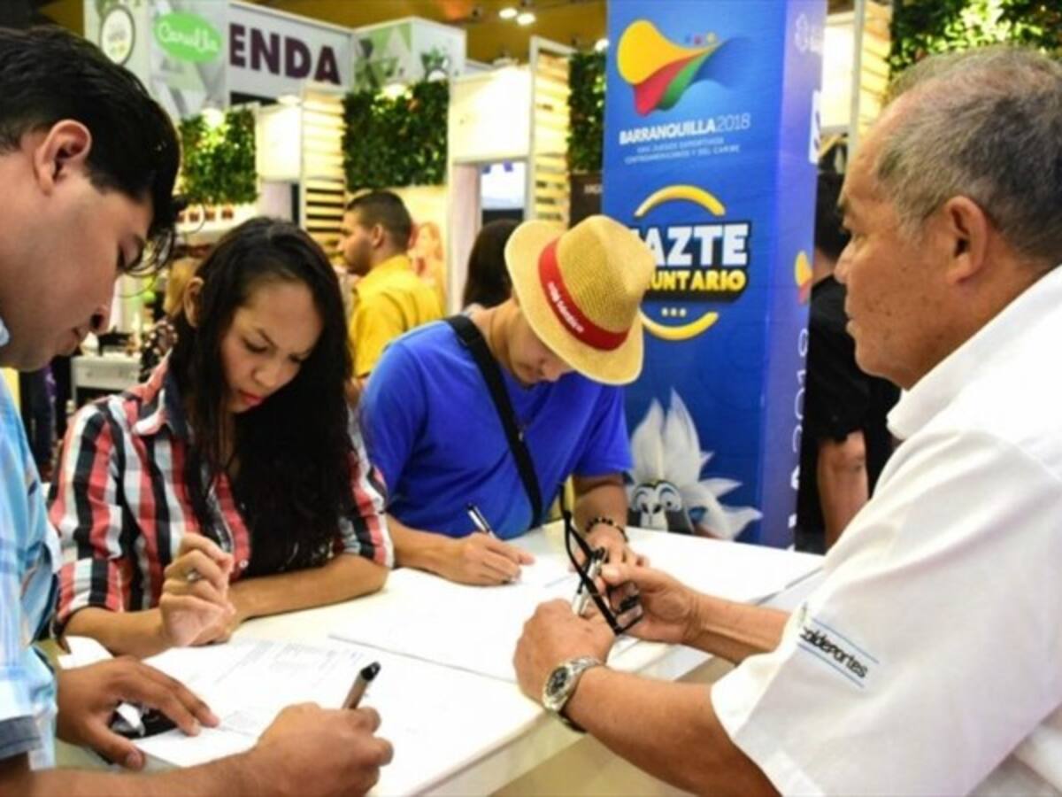 Los voluntarios, la cara amable de los Juegos Centroamericanos y del Caribe