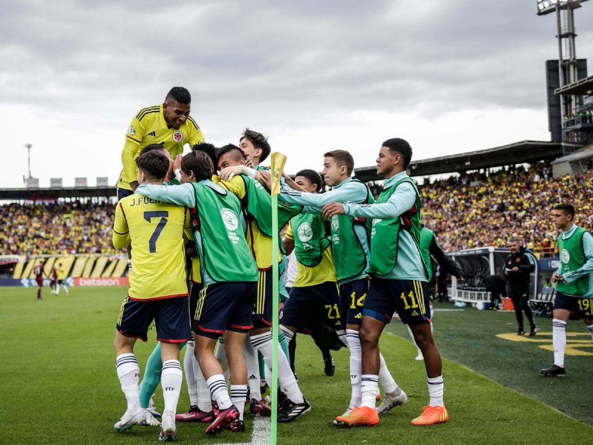 Colombia cerró con triunfo el Sudamericano Sub-20: venció 2-1 a Venezuela