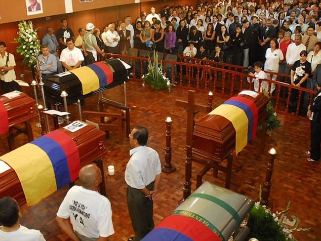 El Valle del Cauca honrará la memoria de los diputados asesinados por la guerrilla de las Farc en 2007. Foto: Colprensa