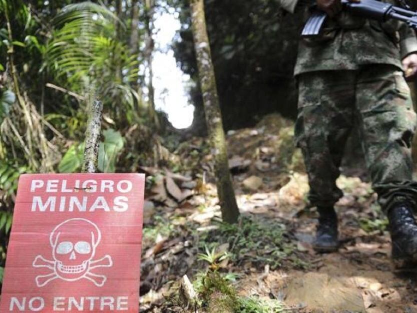 Minas antipersonal. / Foto: Archivo. 
