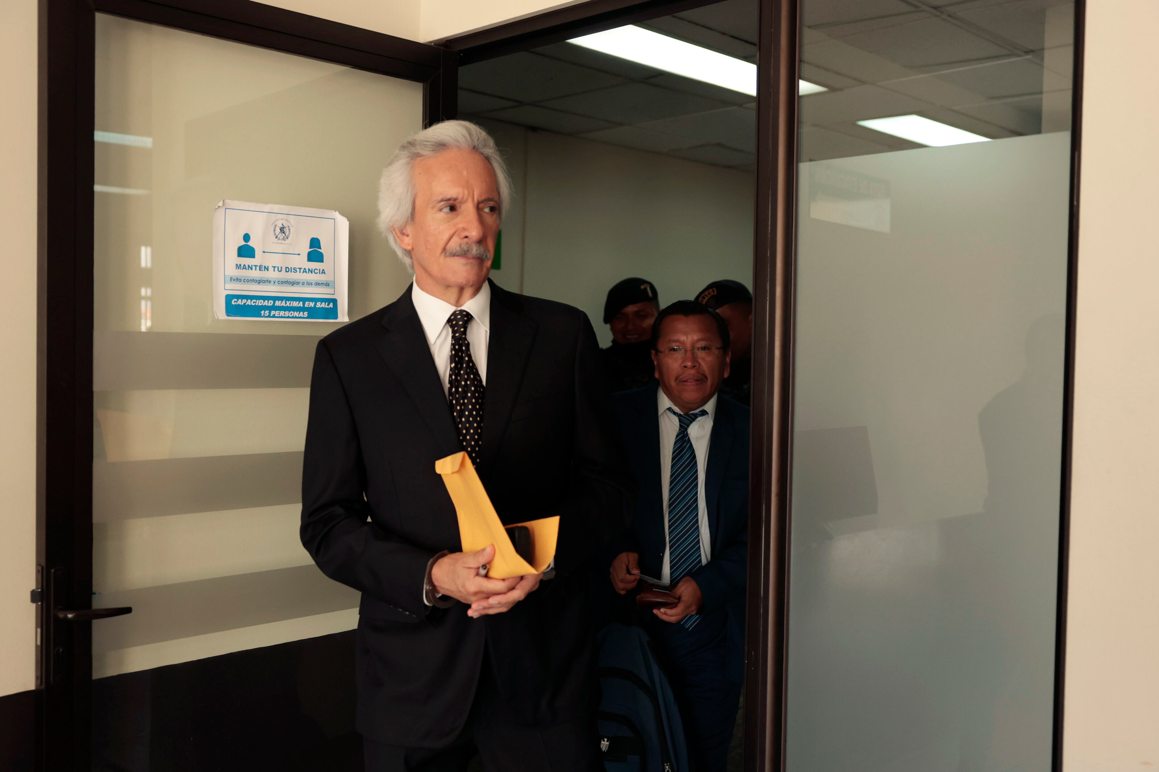 Periodista guatemalteco José Rubén Zamora Marroquín. Foto: EFE/ David Toro