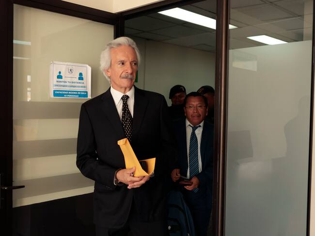 Periodista guatemalteco José Rubén Zamora Marroquín. Foto: EFE/ David Toro