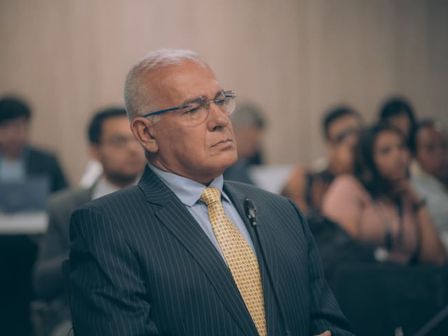 Coronel retirado del Ejército, Publio Hernán Mejía. Cortesía Angélica Mejía -JEP