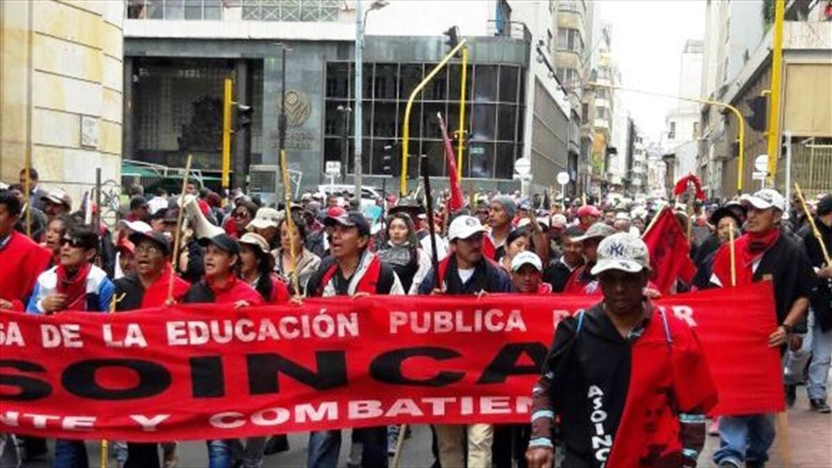 Vuelve y juega: Asoinca intentó tomarse el Congreso nuevamente