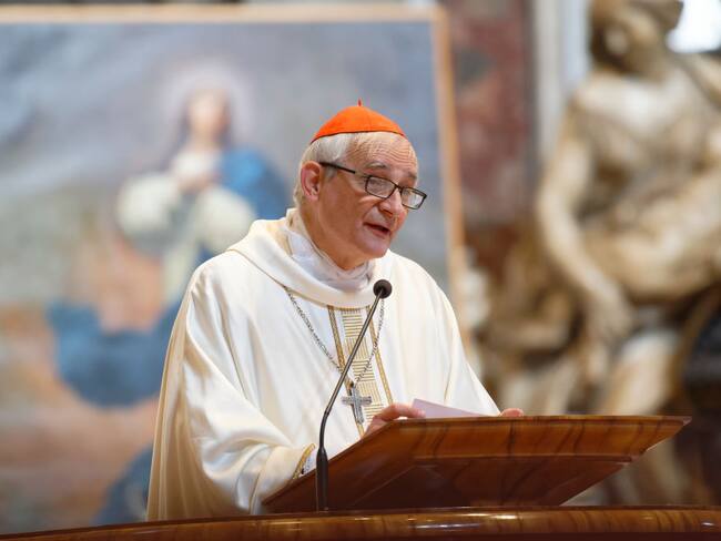 Cardenal Matteo Zuppi. (Photo by Massimo Valicchia/NurPhoto via Getty Images)