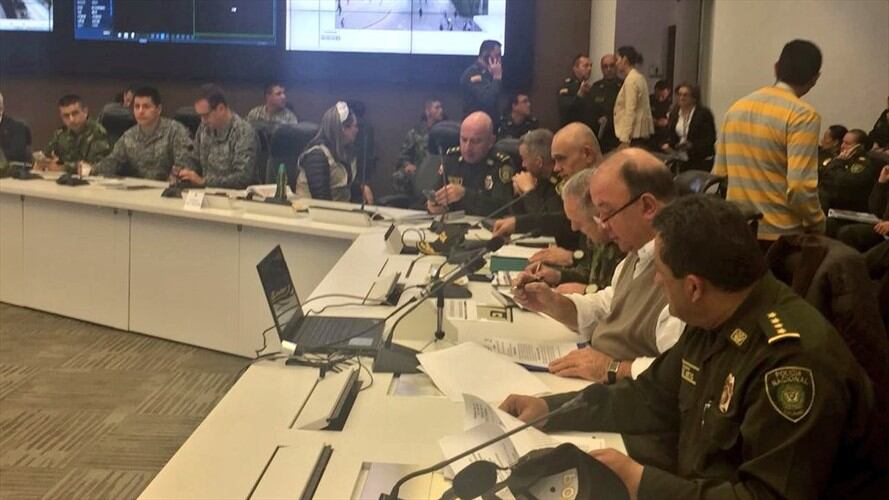 Reporte Ministerio de Defensa. Foto: Mindefensa