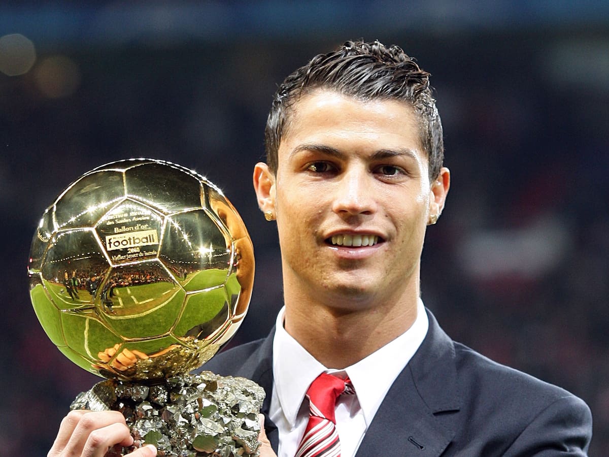 Cristiano Ronaldo ganó el Balón de Oro de Todos Los Tiempos