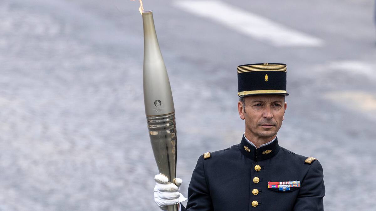París 2024: estos son los símbolos en la antorcha de los Juegos Olímpicos